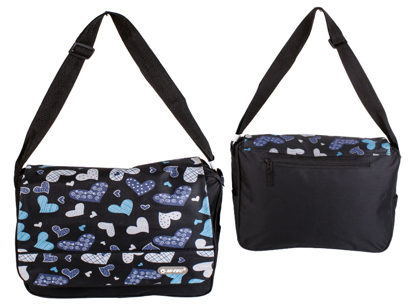 (image for) HT-1612 Black - canvas shoulder bag